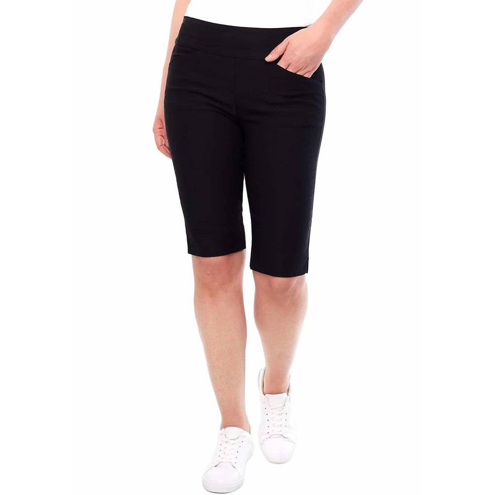 NEW UP! bermuda-length techno short in black